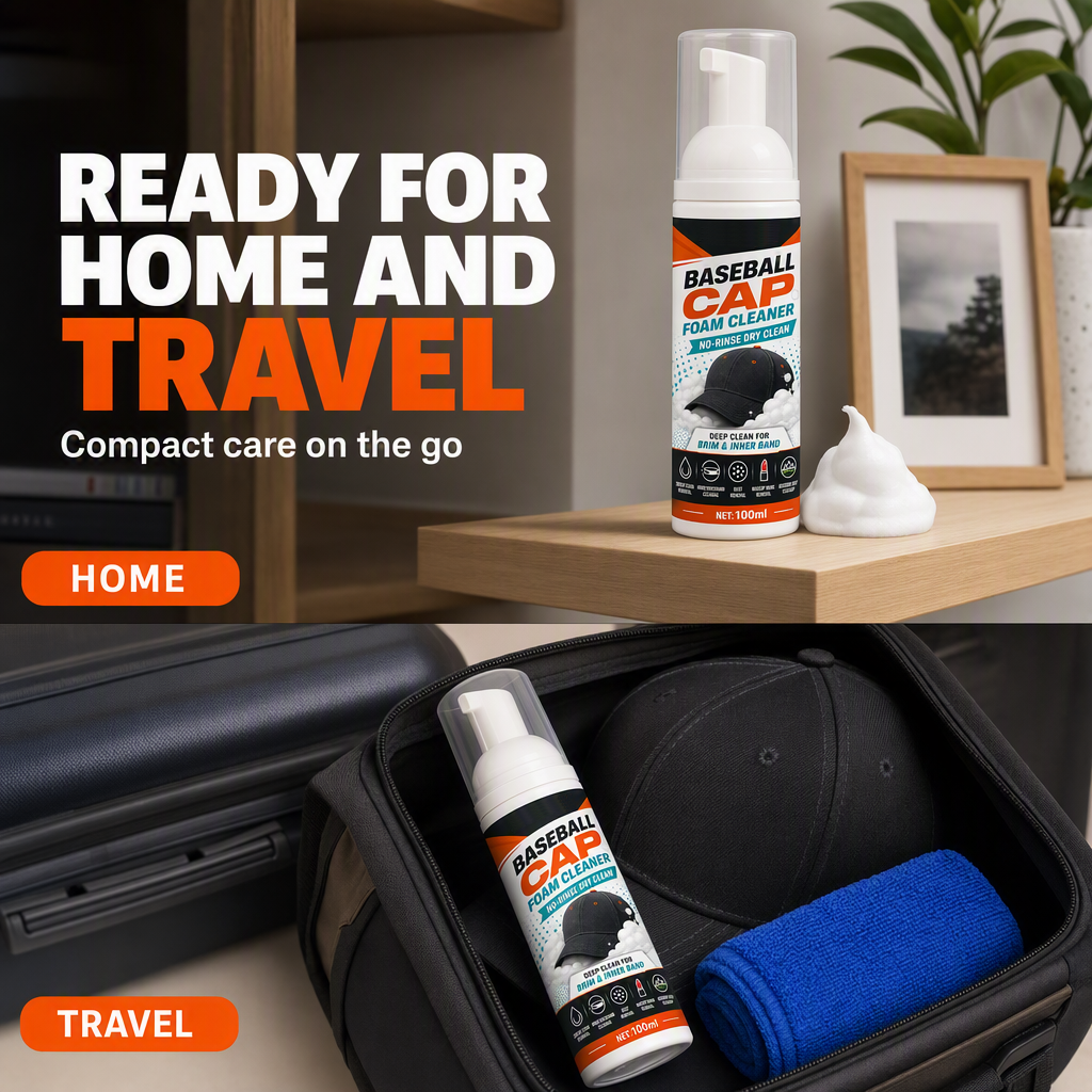 How to use baseball cap foam cleaner in a simple wipe-clean routine