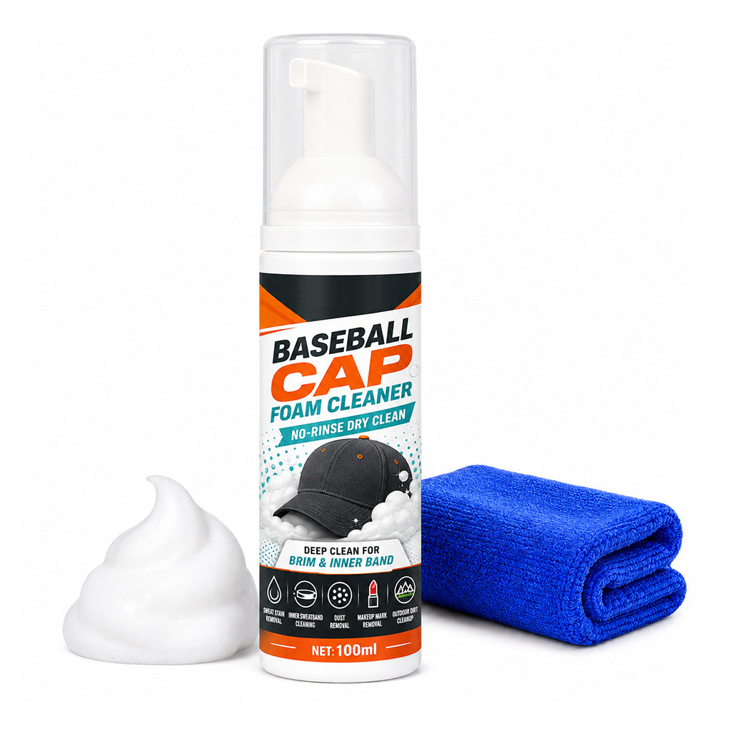 100ml baseball cap foam cleaner and cleaning towel kit