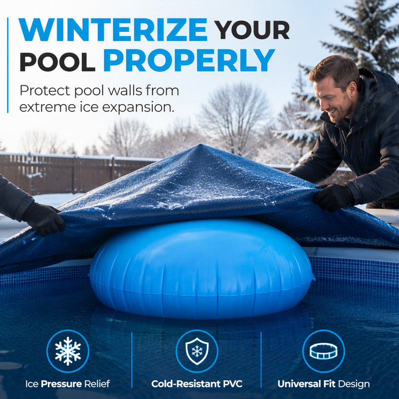 ❄️Round Inflatable Pool Winterizing Air Pillow