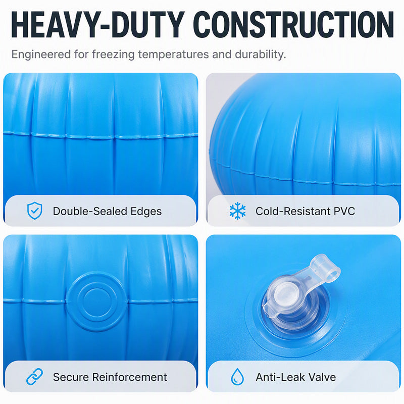 ❄️Round Inflatable Pool Winterizing Air Pillow