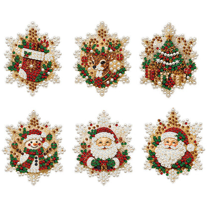 🎄 DiamondGlow™ Christmas Ornament Set – Create Your Own Sparkling Holiday Decorations