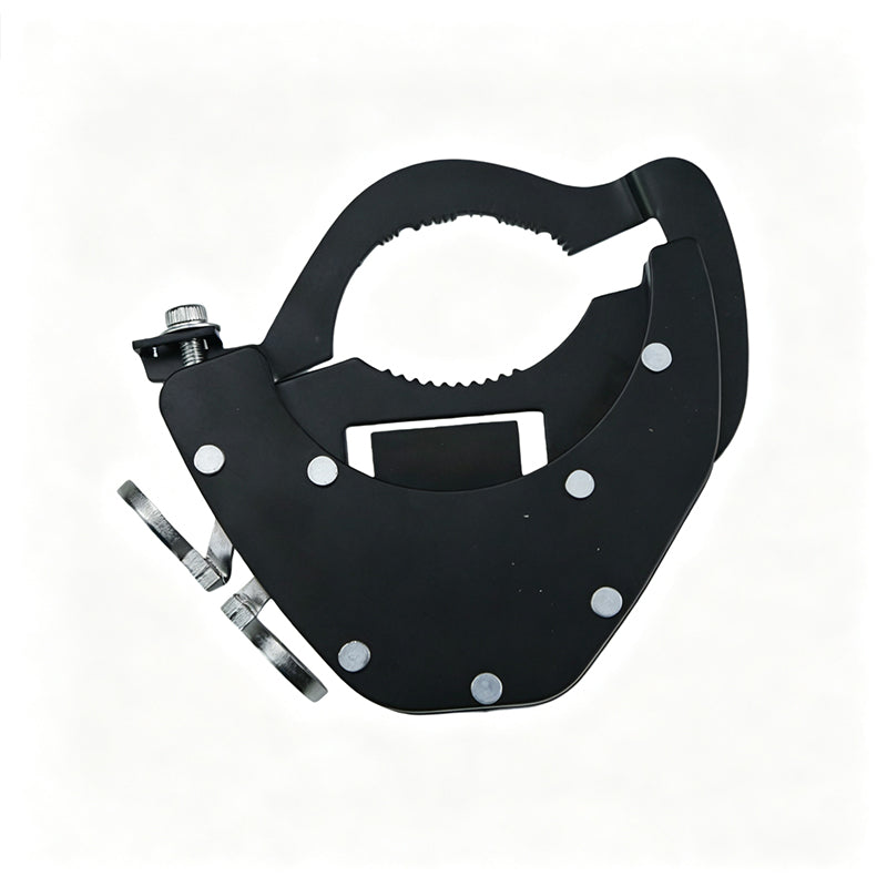 Black motorcycle throttle lock product view