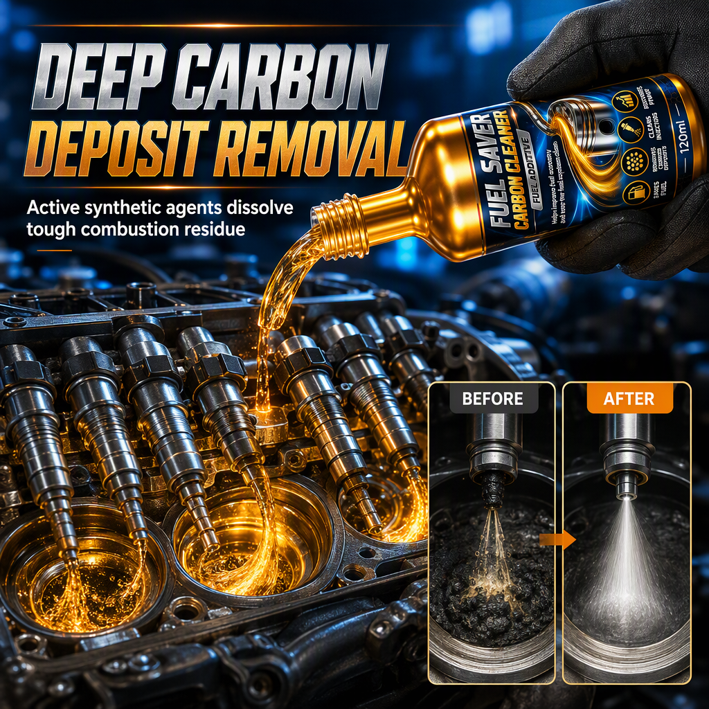 🚗 50% OFF NOW! Restore Engine Power Instantly! Injector Carbon Cleaner Additive
