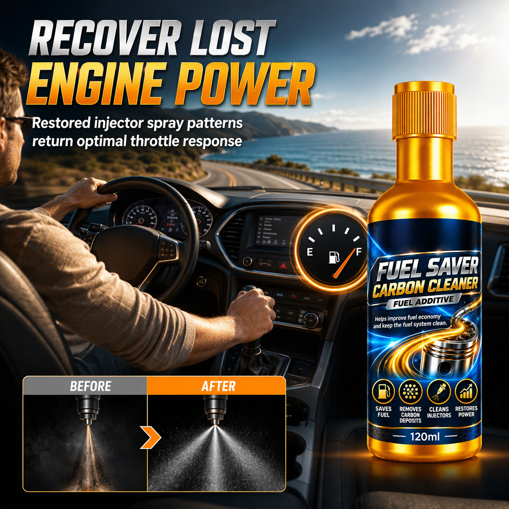 🚗 50% OFF NOW! Restore Engine Power Instantly! Injector Carbon Cleaner Additive