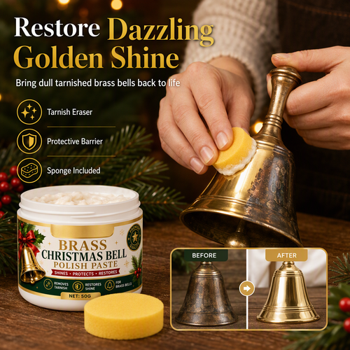 Brass and copper polish cream with sponge - product image 1