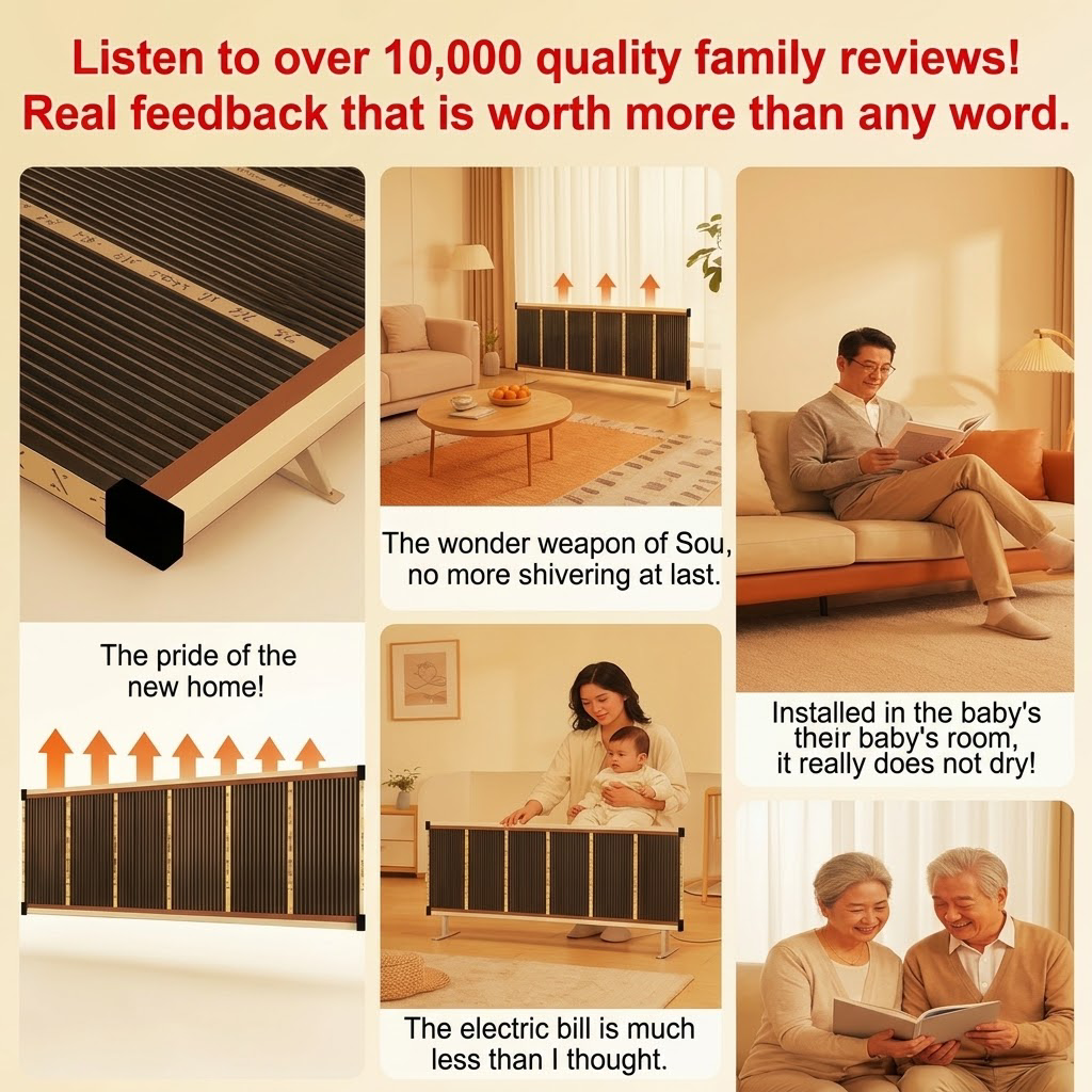 🔥HeatWave Pro™ Graphene Wall Heater – 3-Second Rapid Heat for Instant Comfort