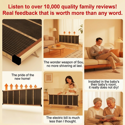 🔥HeatWave Pro™ Graphene Wall Heater – 3-Second Rapid Heat for Instant Comfort