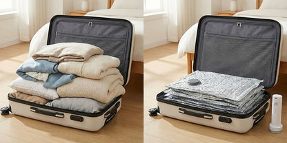 🔥Father's Day Special: 🔥Cordless Travel Vacuum Bag Set