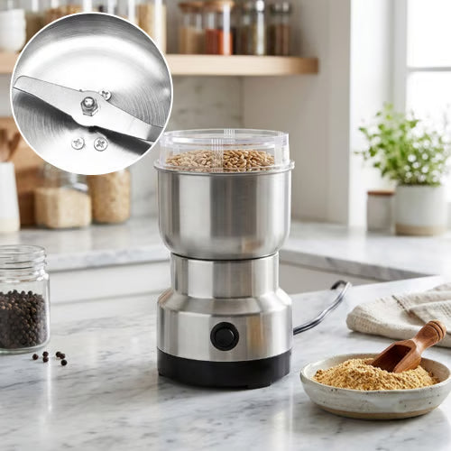 Stainless steel electric grain grinder - product image 9