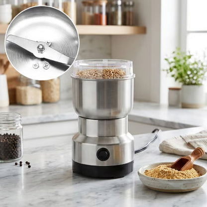 Stainless steel electric grain grinder - product image 9